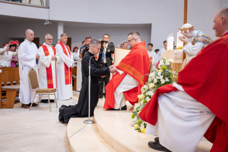 Večné sľuby bohoslovca Jána Repáňa (14. september 2025)